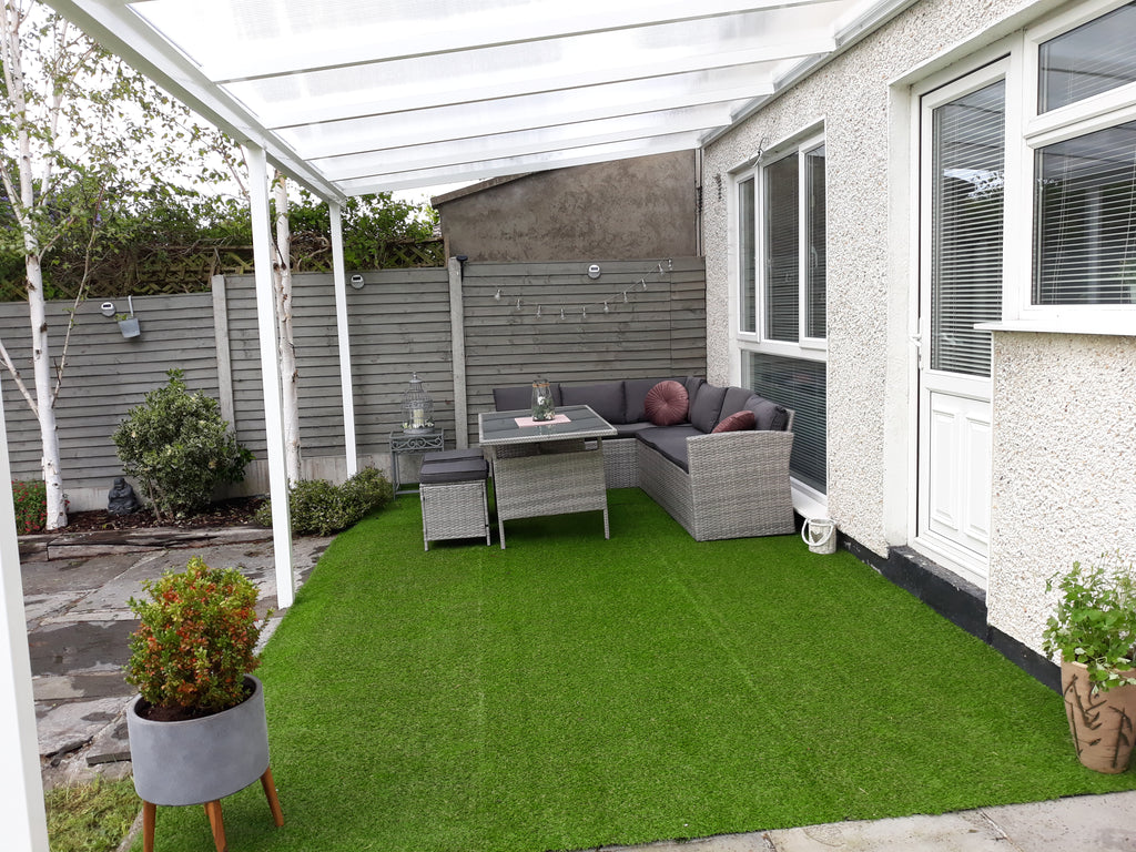 Lean-To Patio Canopy Kit White - Available in multiple sizes