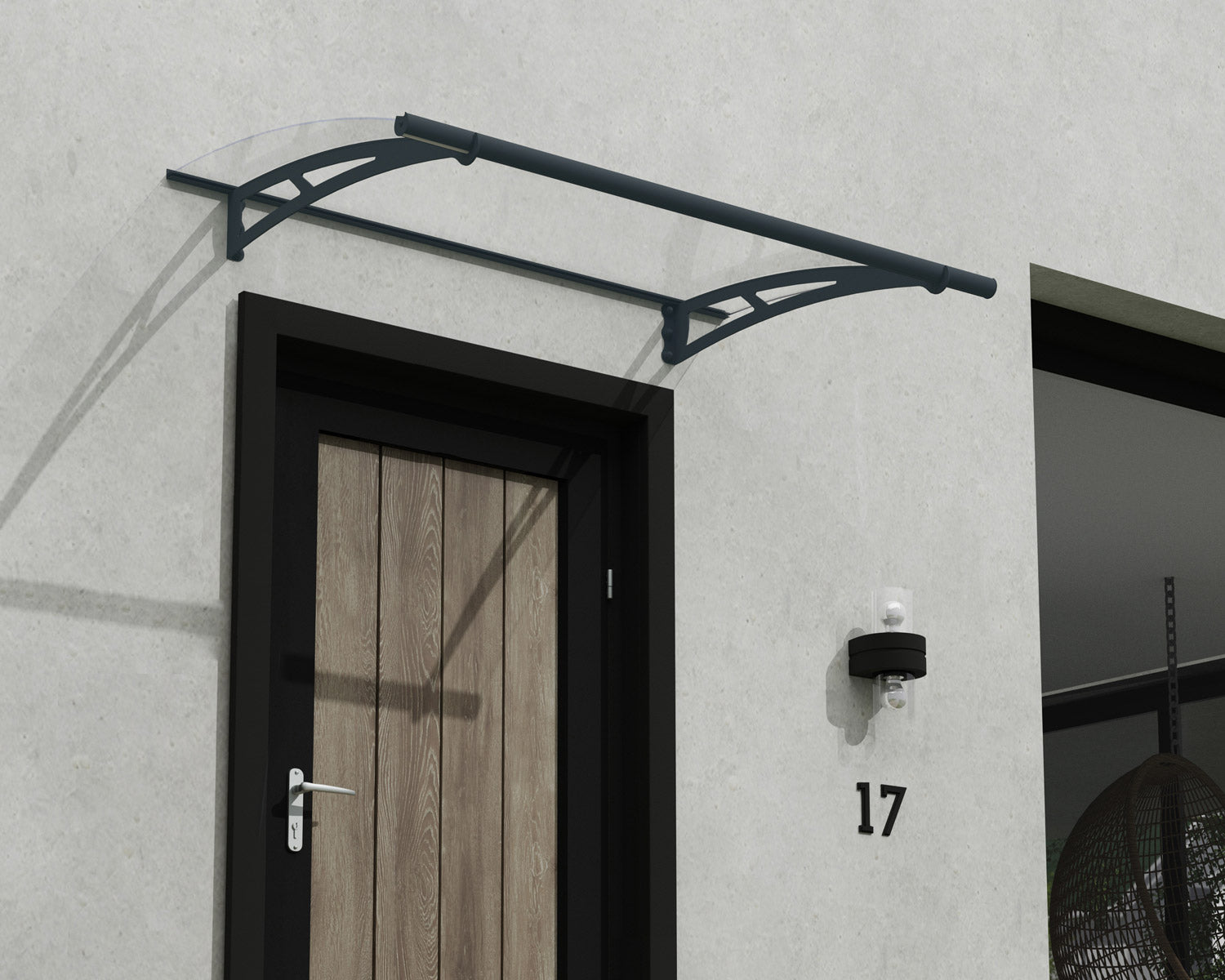 Aquila Door Canopy - 1505mm Wide x 915mm Projection