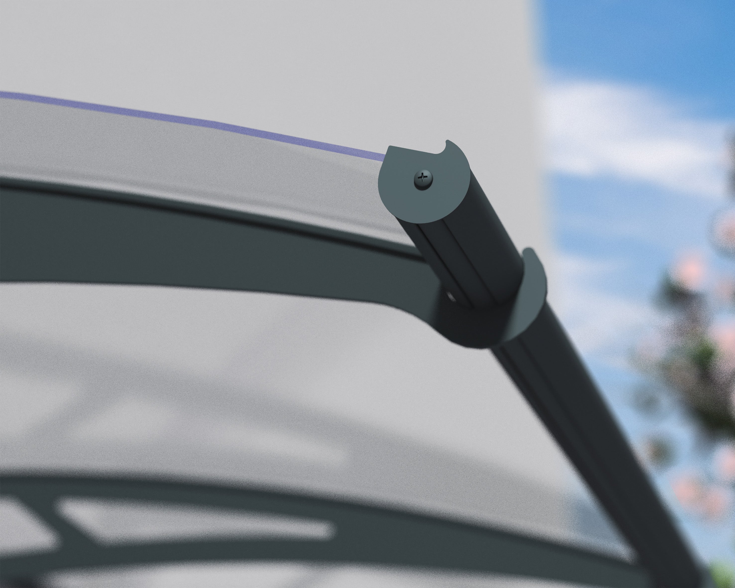 Aquila Door Canopy - 1505mm Wide x 915mm Projection