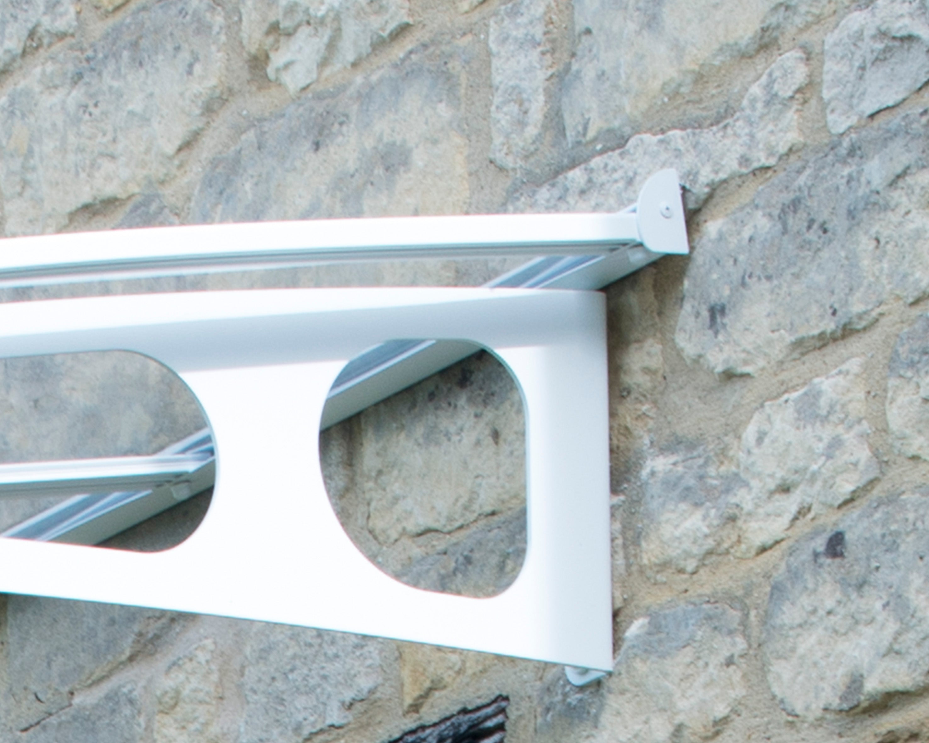 Bordeaux Door Canopy - 2235mm Wide x 1390mm Projection