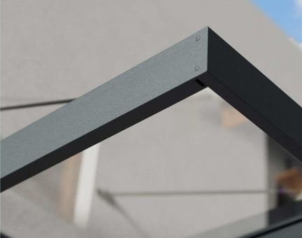 Sophia XL Door Canopy - 2860mm Wide x 1400mm Projection