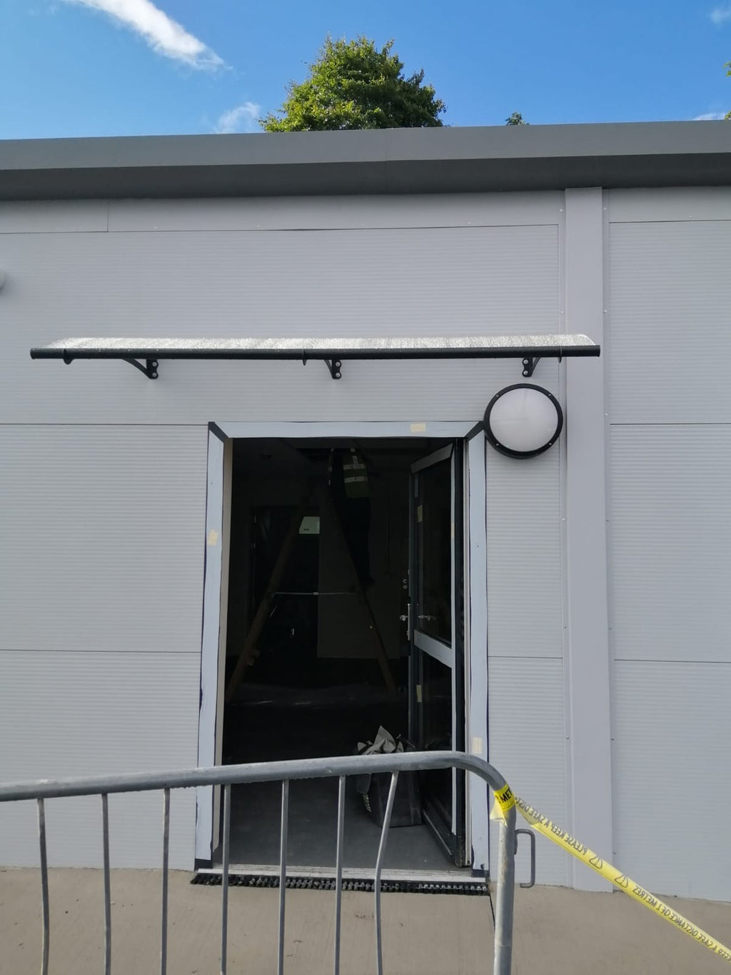 Aquila Door Canopy - 2055mm Wide x 915mm Projection