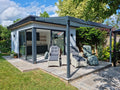 Lean to Canopy Anthracite Grey