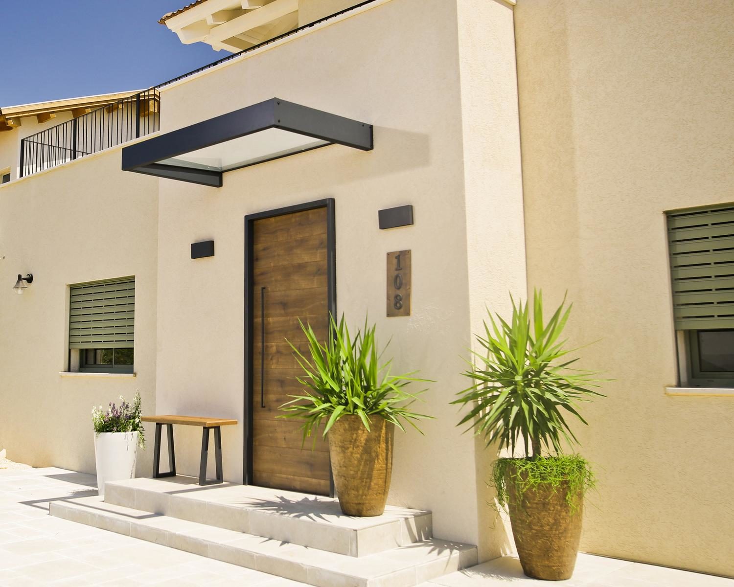 Sophia Door Canopy - 1600mm Wide x 950mm Projection