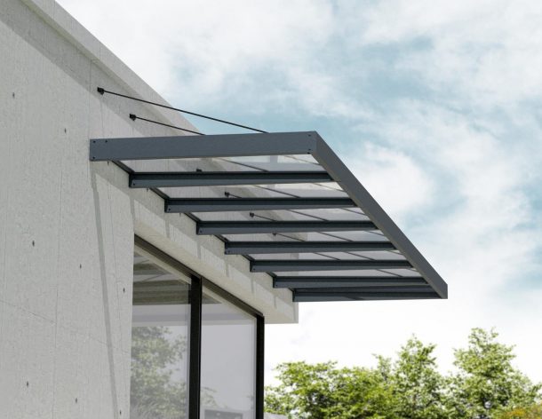 Sophia XL Door Canopy - 6600mm Wide x 1400mm Projection