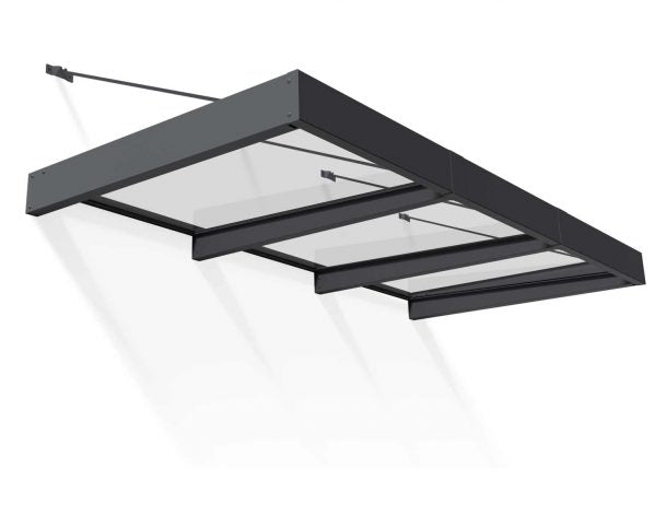 Sophia XL Door Canopy - 2860mm Wide x 1400mm Projection