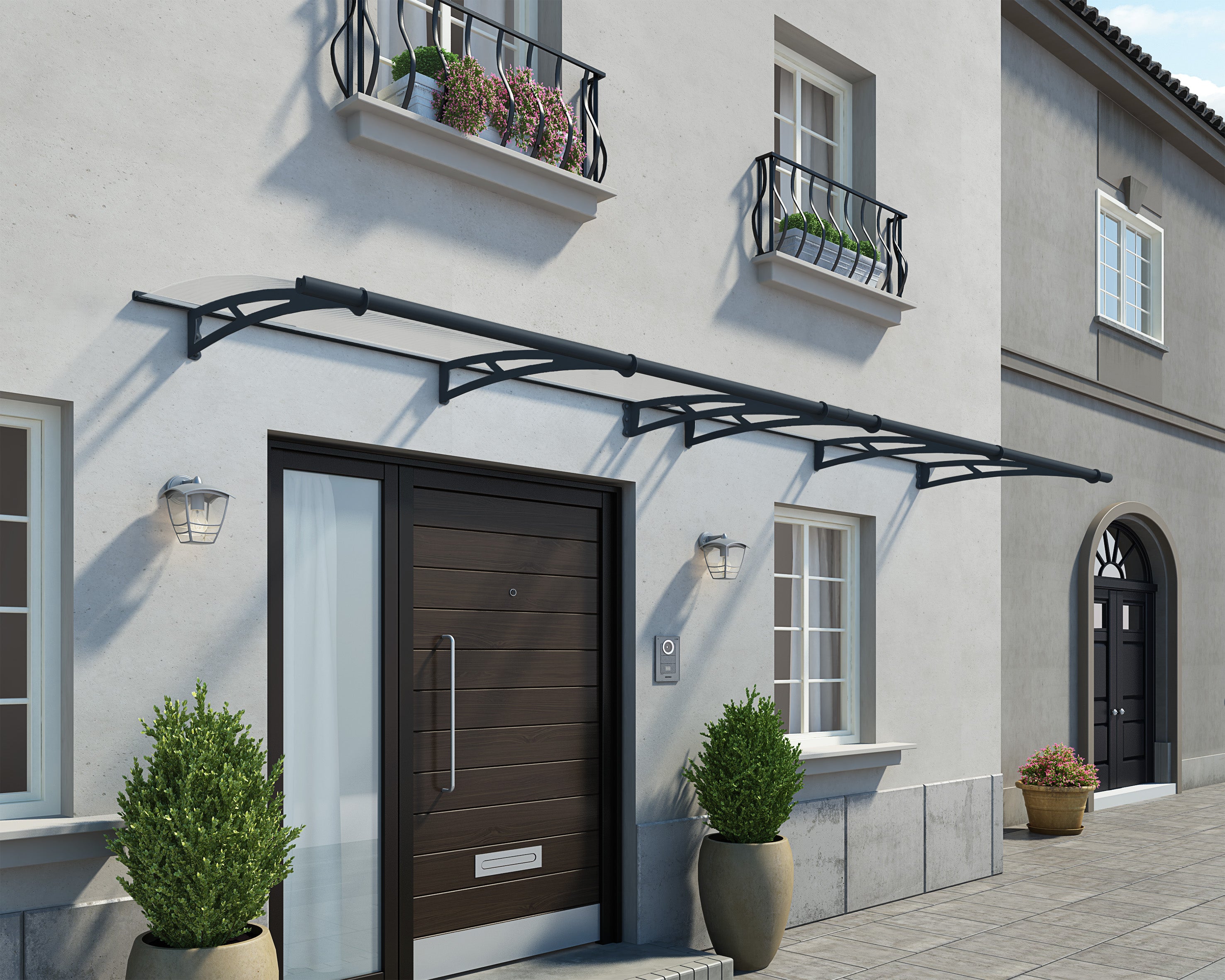 Aquila Door Canopy - 4120mm Wide x 915mm Projection
