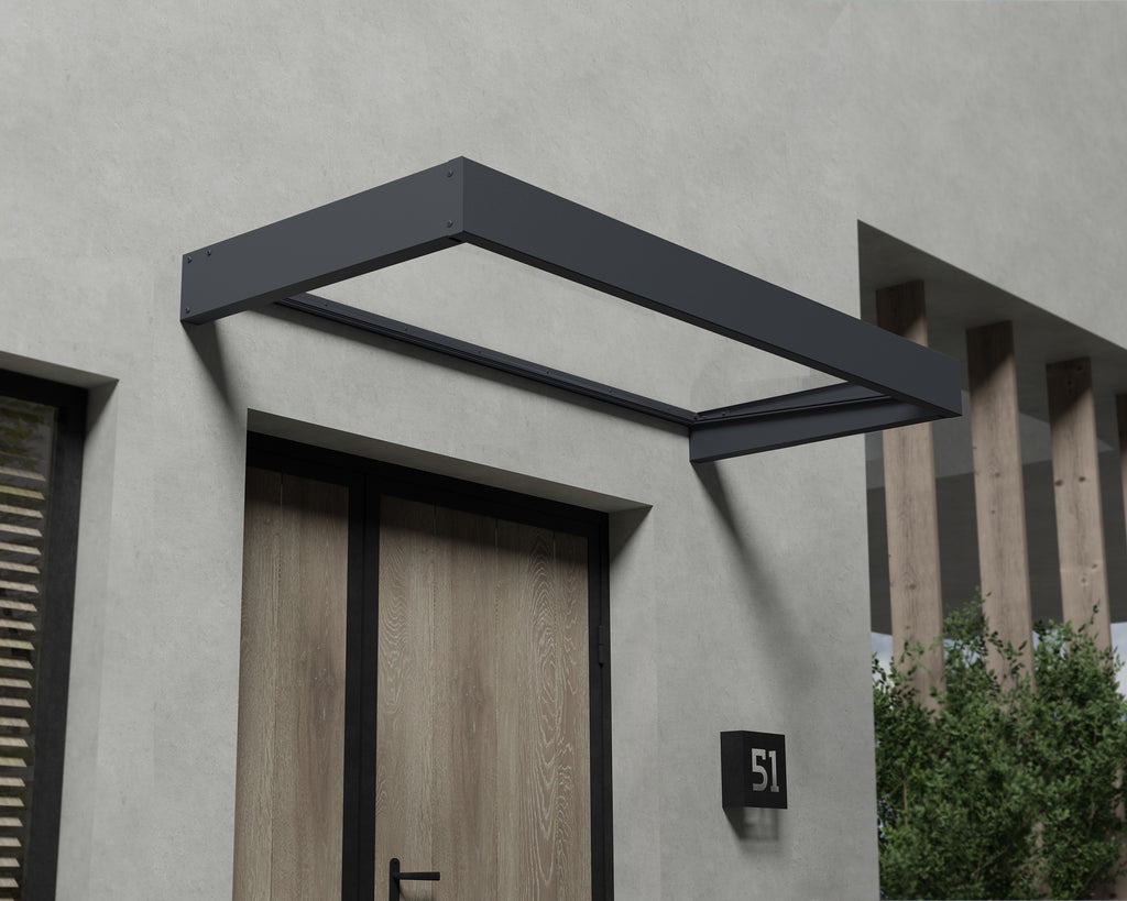 Sophia Door Canopy - 2150mm Wide x 950mm Projection