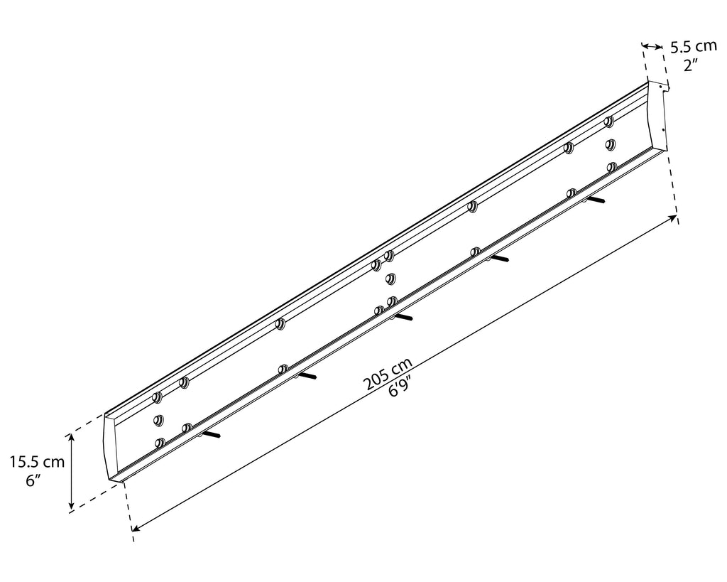 Nancy Door Canopy - 2055mm Wide x 940mm Projection