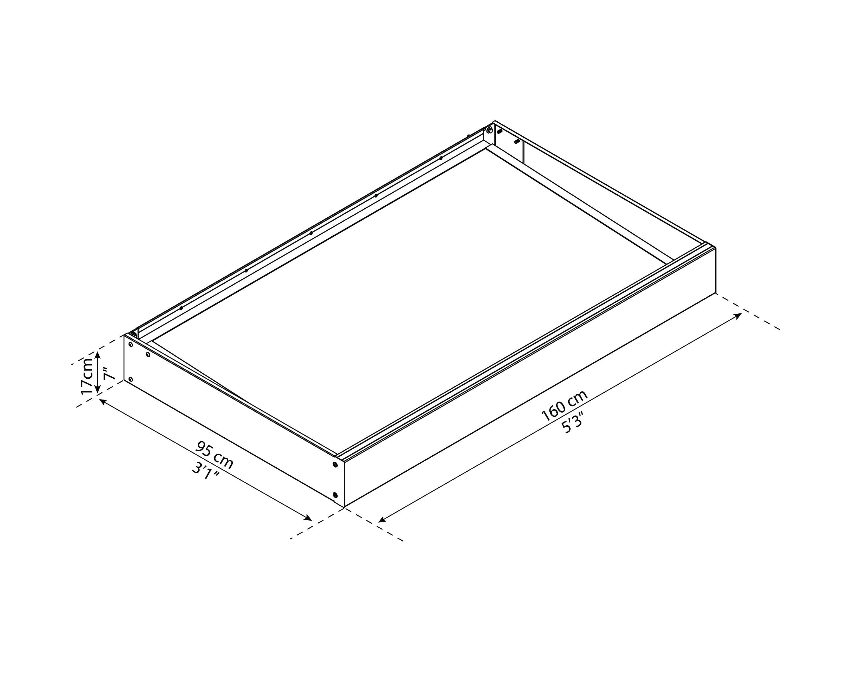 Sophia Door Canopy - 1600mm Wide x 950mm Projection