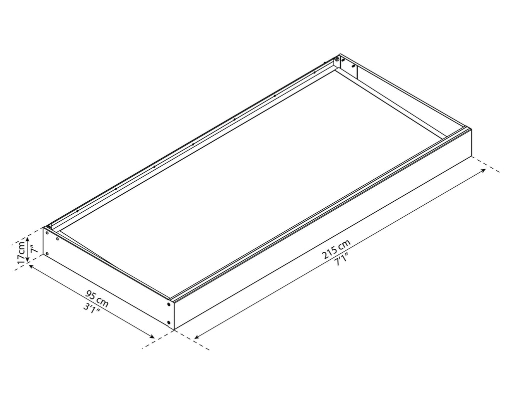 Sophia Door Canopy - 2150mm Wide x 950mm Projection