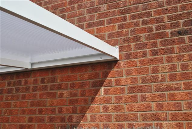 Lean-To Patio Canopy Kit White - Available in multiple sizes